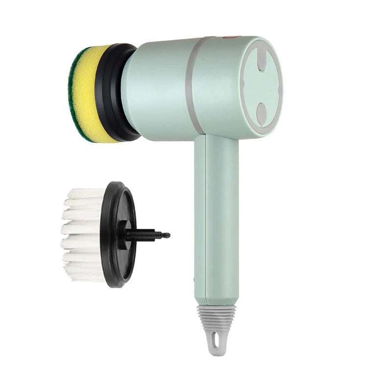 Electric Cleaning Brush – Cordless USB Rechargeable Power Scrubber for Kitchen, Bathroom & Tiles